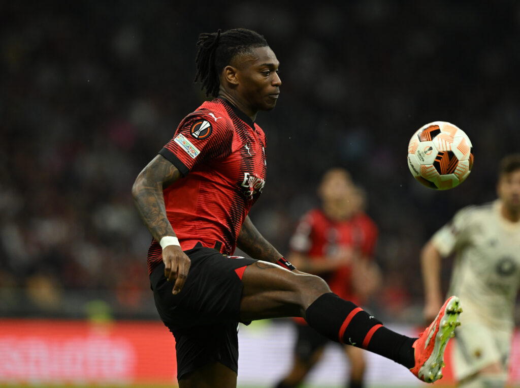 Leao AC Milan AS Roma Milan-Roma 0-1 Europa League 2023-2024