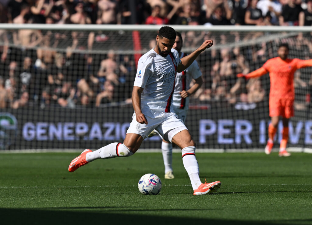Ruben Loftus-Cheek AC Milan Sassuolo-Milan 3-3 Serie A 2023-2024