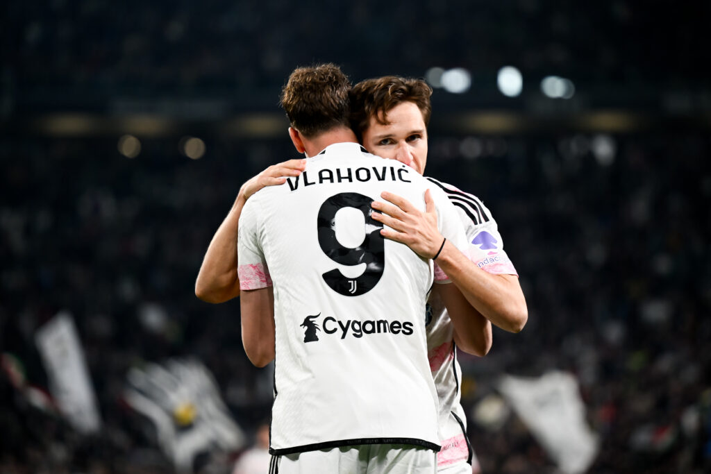 Federico Chiesa Dusan Vlahovic Juventus-Lazio Coppa Italia 2023-24 News