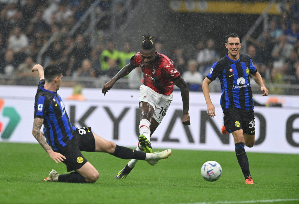 gol Rafael Leao AC Milan derby Inter-Milan 5-1 Serie A 2023-2024