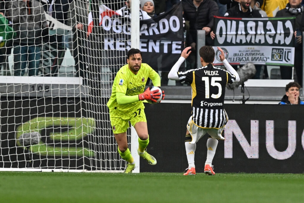 Marco Sportiello AC Milan Juventus-Milan 0-0 Serie A news 2023-24