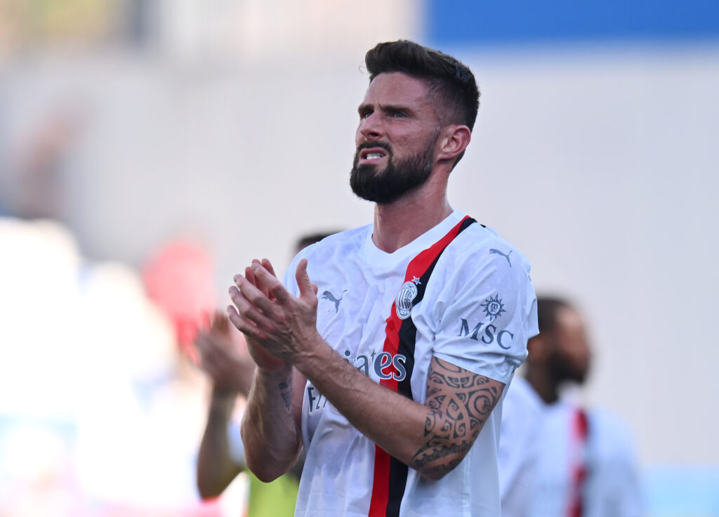 Olivier Giroud, attaccante del Milan