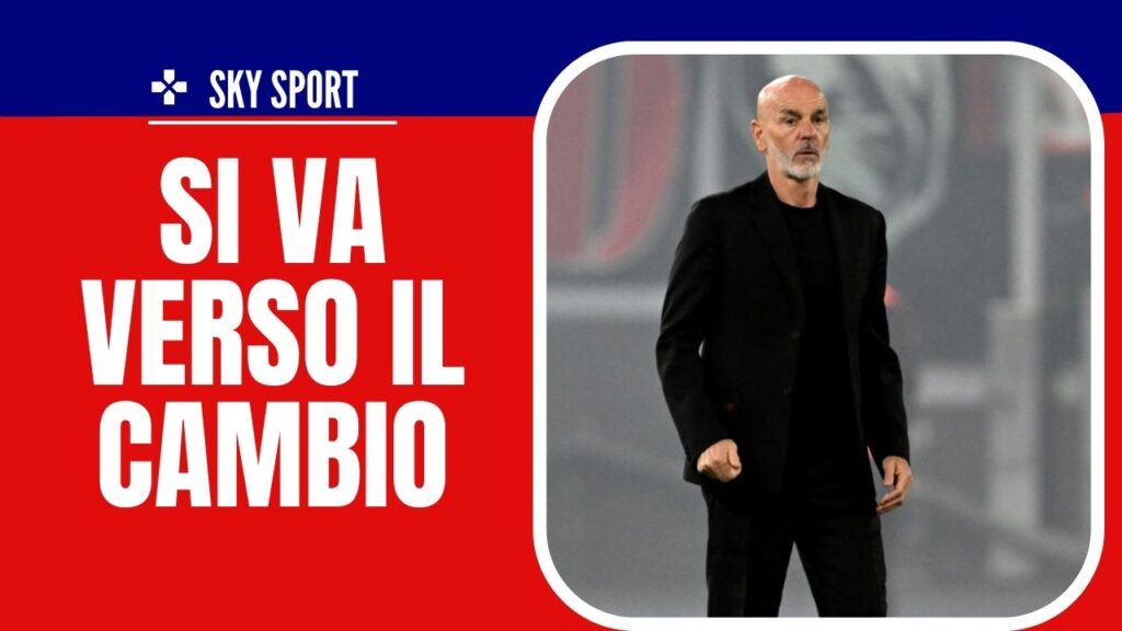 Stefano Pioli AC Milan Roma-Milan 2-1 Europa League 2023-2024