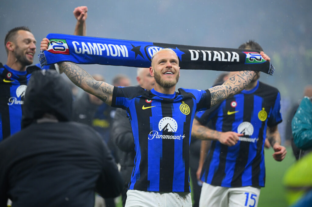 Federico Dimarco Inter derby Milan-Inter 1-2 Serie A 2023-2024