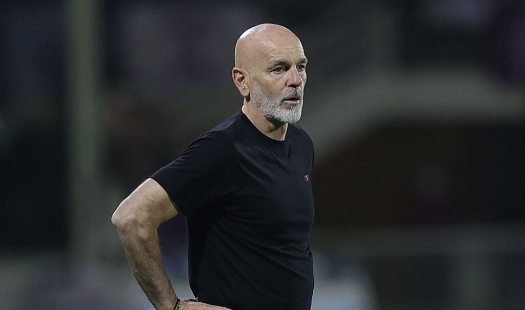 Stefano Pioli AC Milan Fiorentina-Milan 1-2 Serie A 2023-2024