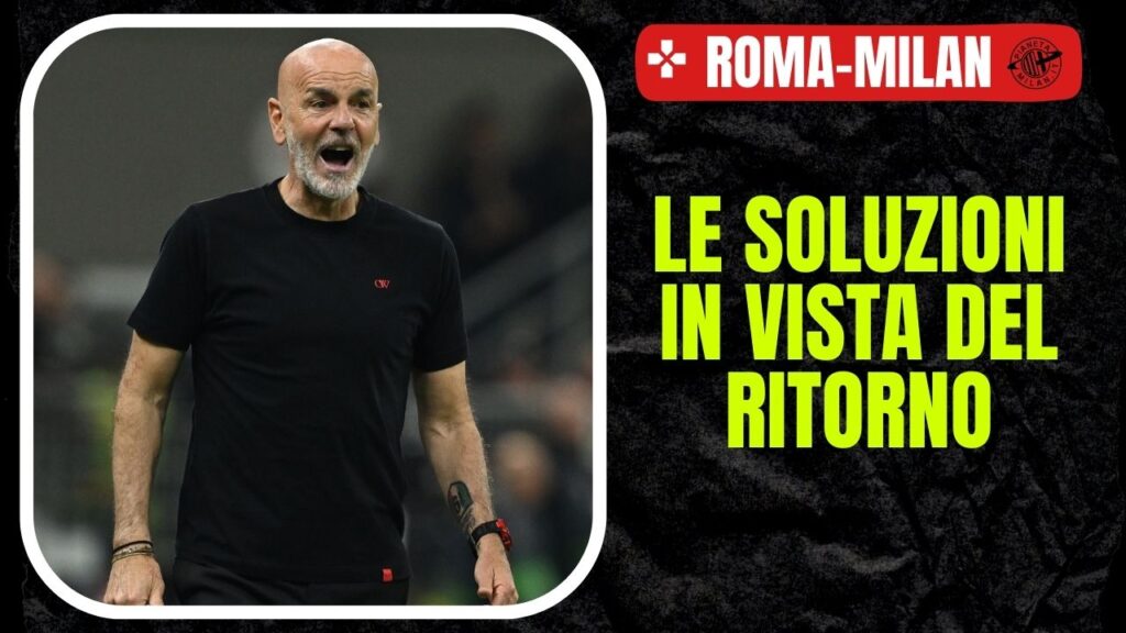 Stefano Pioli - Roma vs Milan - Europa League
