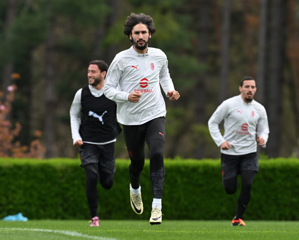 Milan allenamento