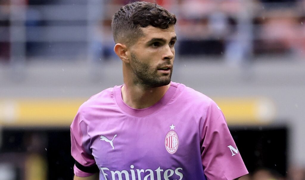 Christian Pulisic AC Milan Milan-Verona 1-0 Serie A 2023-2024