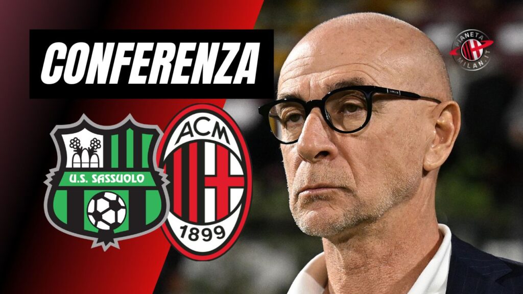 Sassuolo-Milan Serie A 2023-2024 conferenza stampa Davide Ballardini