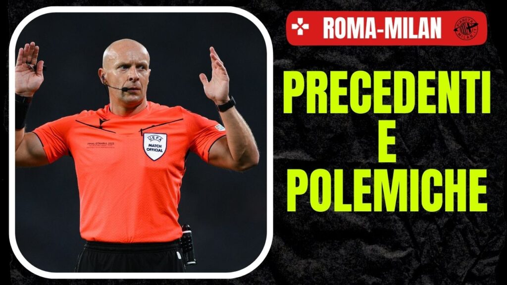 Szymon Marciniak Roma-Milan Europa League 2023-24