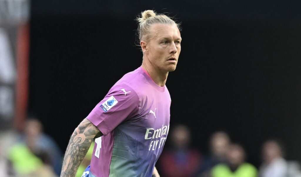 Simon Kjaer AC Milan Milan-Lecce 3-0 Serie A 2023-2024