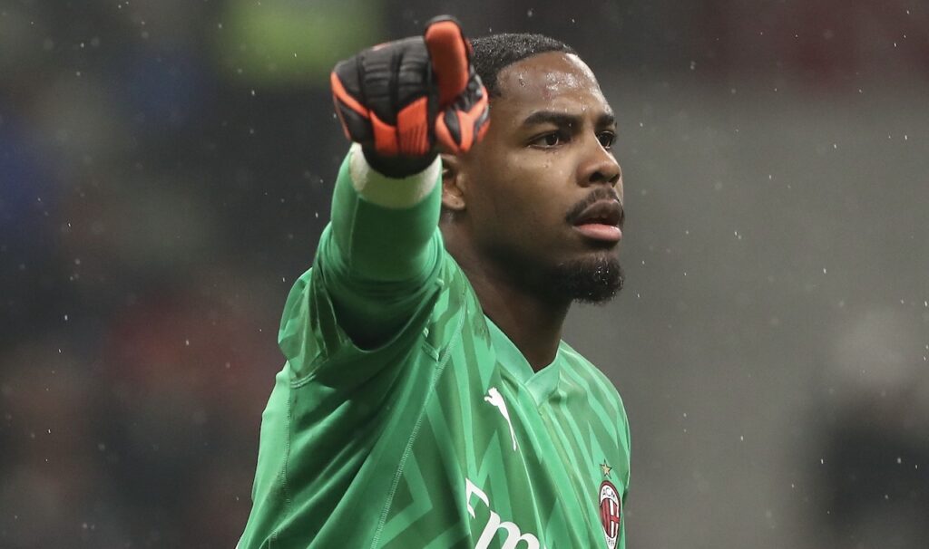 Mike Maignan AC Milan derby Milan-Inter 1-2 Serie A 2023-2024