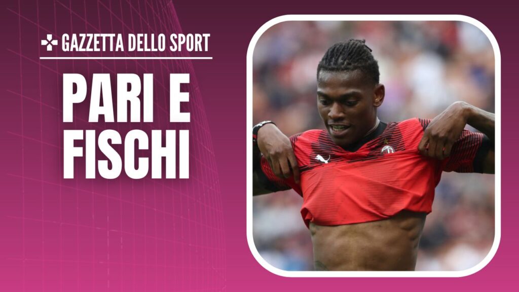 Rafael Leao AC Milan Milan-Genoa 3-3 Serie A 2023-2024