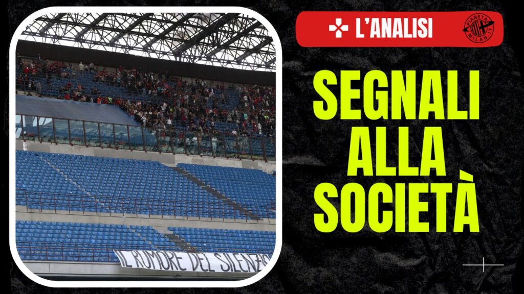 Protesta Curva Sud Milan-Genoa 3-3 Serie A News 2023-24 società