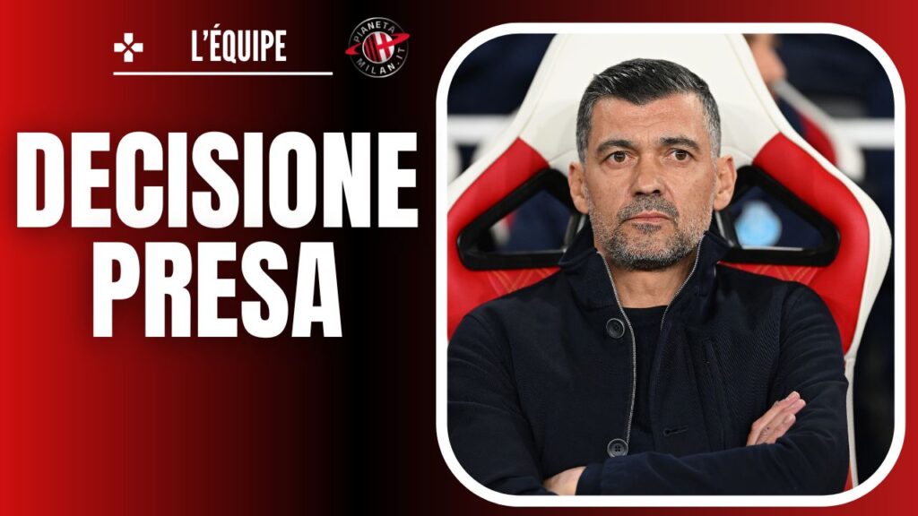 Allenatore AC Milan Sérgio Conceição