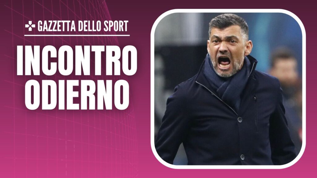 Allenatore AC Milan Sérgio Conceição