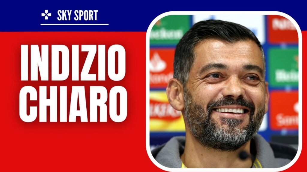 Allenatore AC Milan Sérgio Conceição