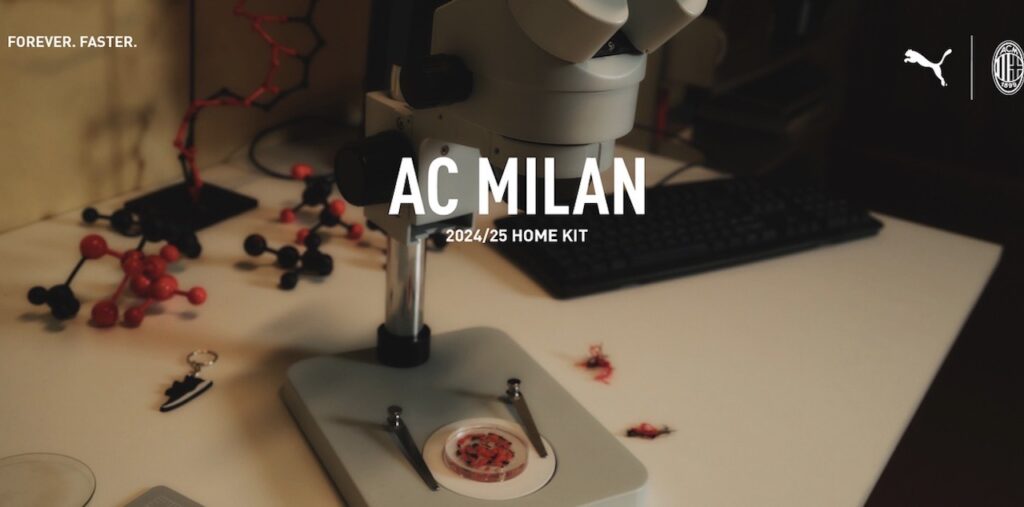 Nuova prima maglia AC Milan 2024-2025