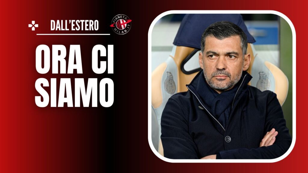 Allenatore AC Milan Sérgio Conceição