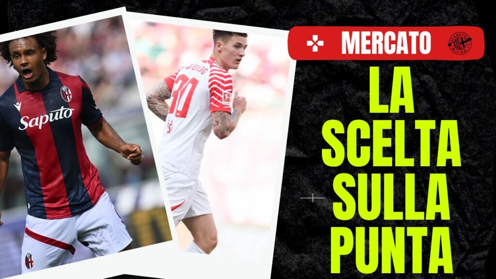 Benjamin Sesko RB Lipsia Zirkzee Bologna calciomercato Milan