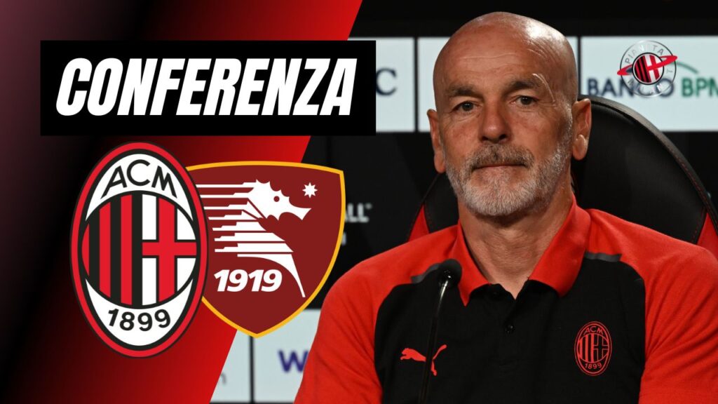 Milan-Salernitana Serie A 2023-2024 conferenza stampa Stefano Pioli