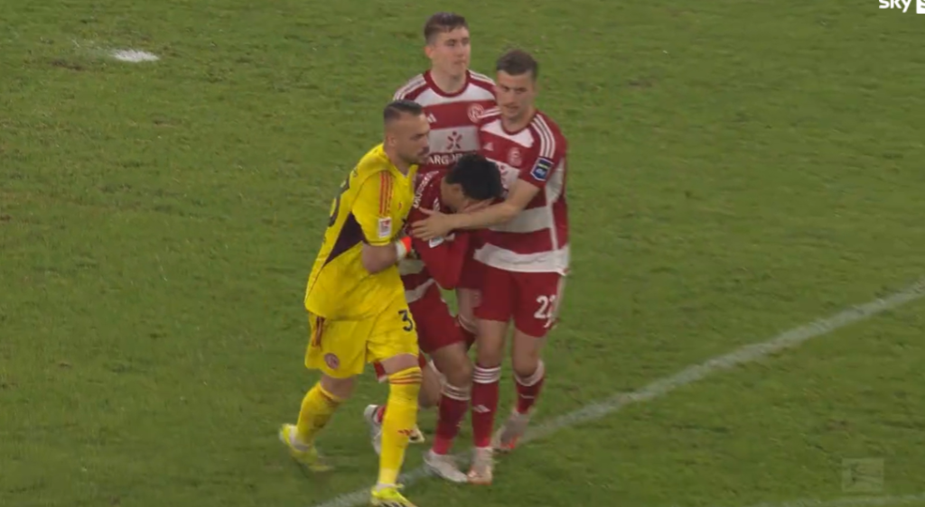 Bundesliga, Fortuna Dusseldorf-Bochum 0-3 (5-6 d.c.r.): highlights | VIDEO (screen Gazzetta.it)