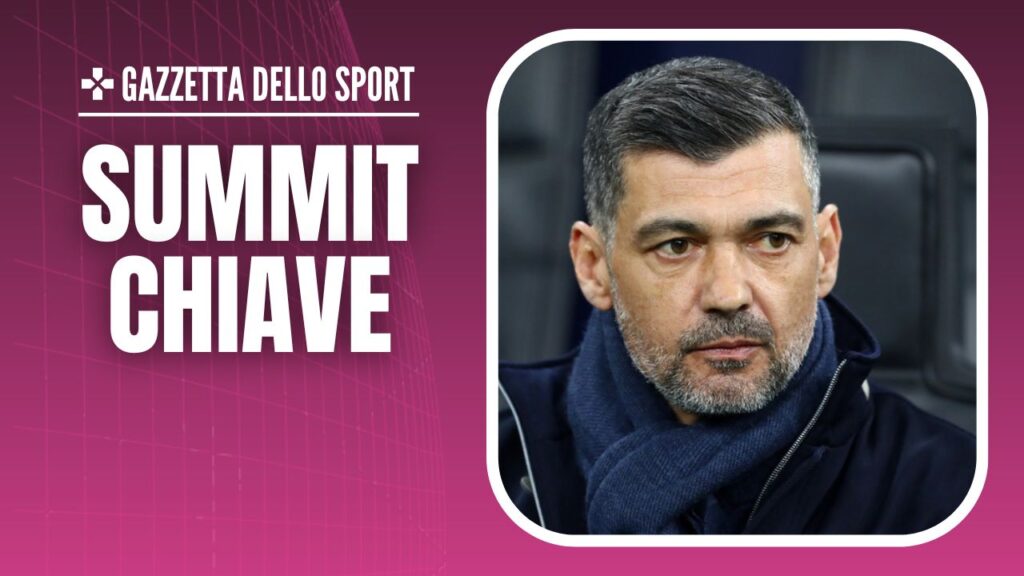 Allenatore AC Milan Sérgio Conceição