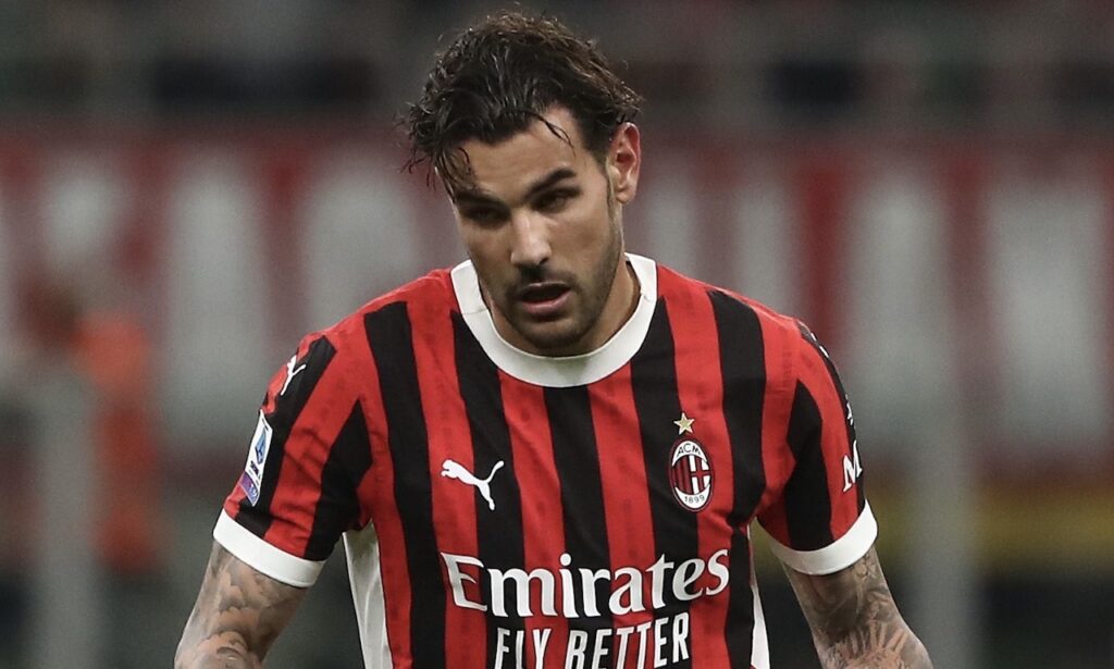 Theo Hernández AC Milan Milan-Salernitana 3-3 Serie A 2023-2024