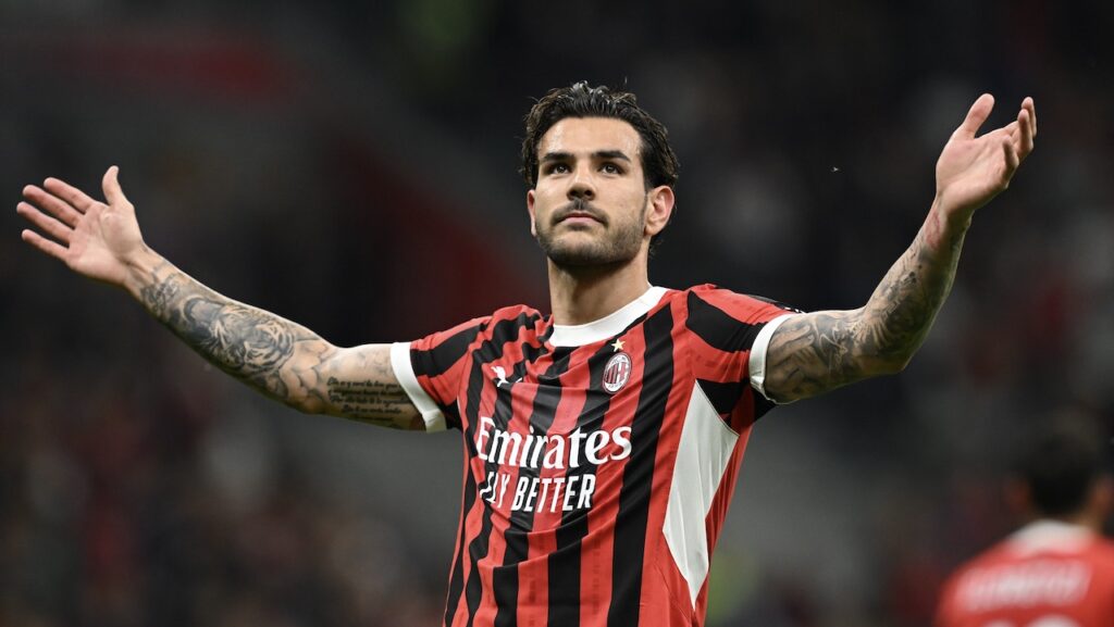 Theo Hernández AC Milan Milan-Salernitana 3-3 Serie A 2023-2024