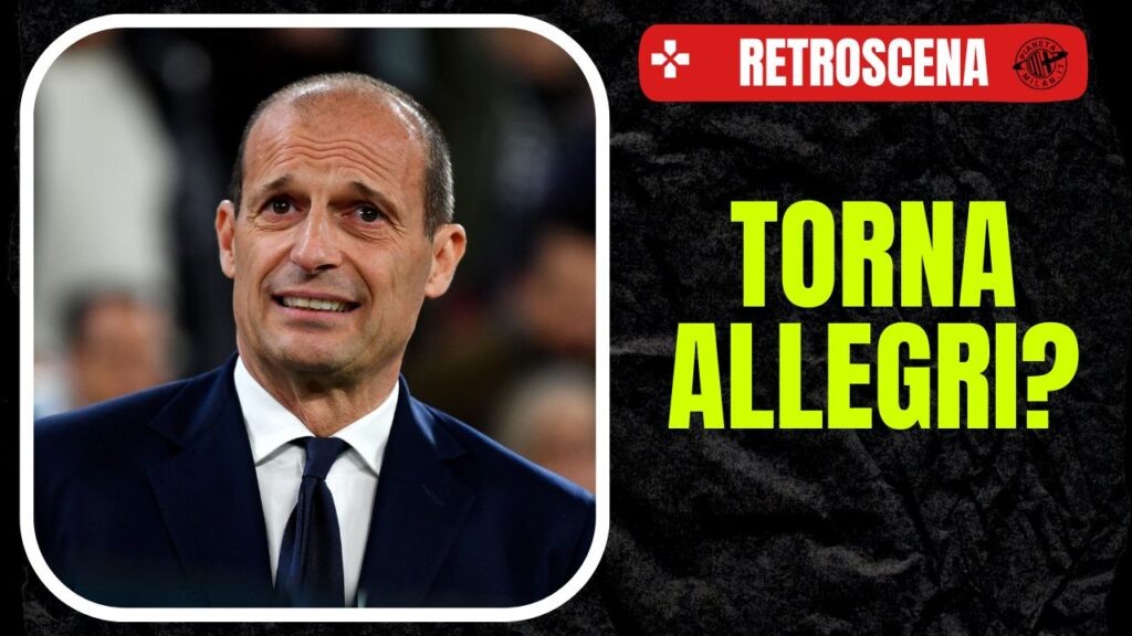 Panchina Milan - Massimiliano Allegri