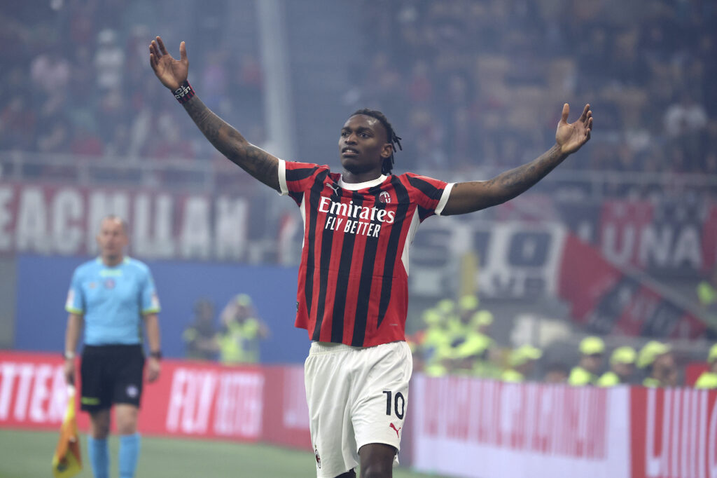 Rafael Leao AC Milan Milan-Salernitana 3-3 Serie A 2023-2024