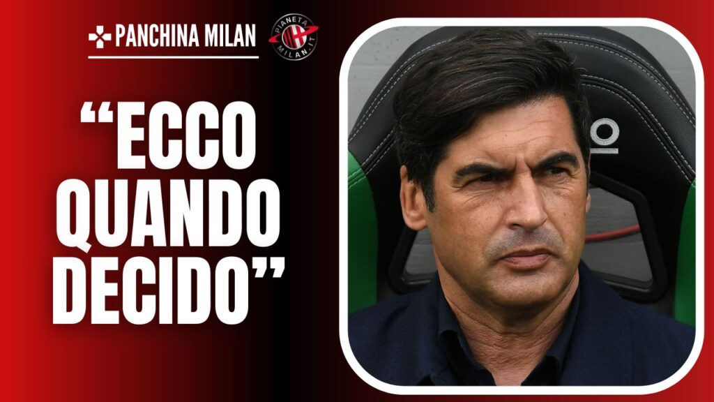 Allenatore AC Milan Fonseca