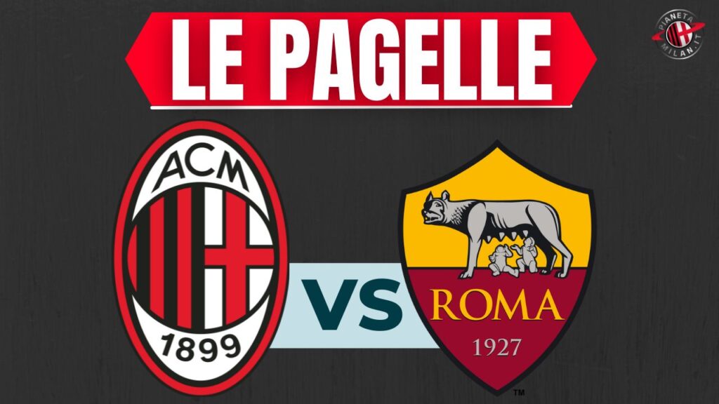 Pagelle Milan-Roma amichevole