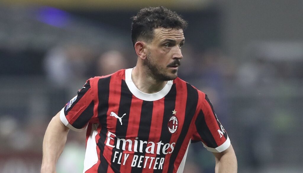 Alessandro Florenzi AC Milan Milan-Salernitana 3-3 Serie A 2023-2024
