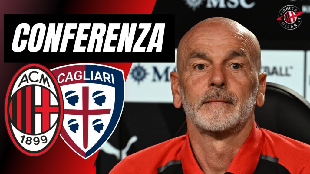 Milan-Cagliari Serie A 2023-2024 conferenza stampa Stefano Pioli