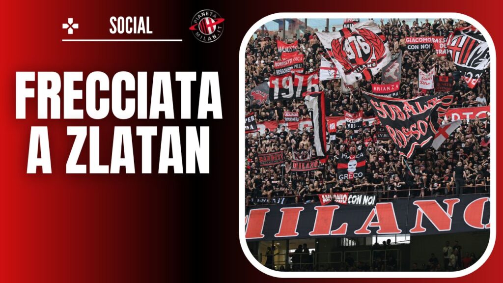 Protesta Curva Sud Milan-Genoa 3-3 Serie A News 2023-24