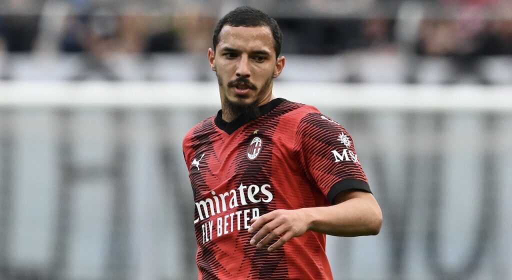 Ismaël Bennacer AC Milan Milan-Genoa 3-3 Serie A 2023-2024