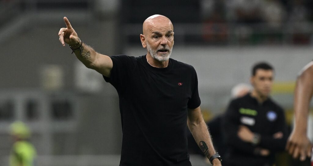 Stefano Pioli AC Milan Milan-Cagliari 5-1 Serie A 2023-2024