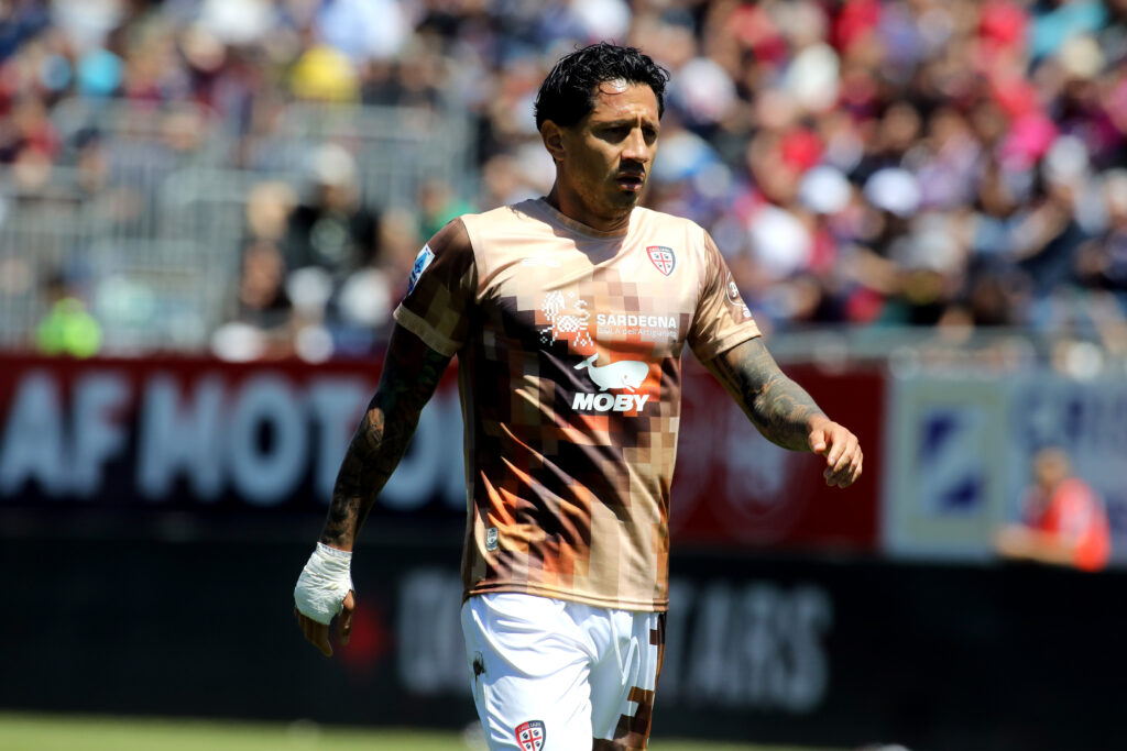 Gianluca Lapadula, attaccante del Cagliari (getty images)