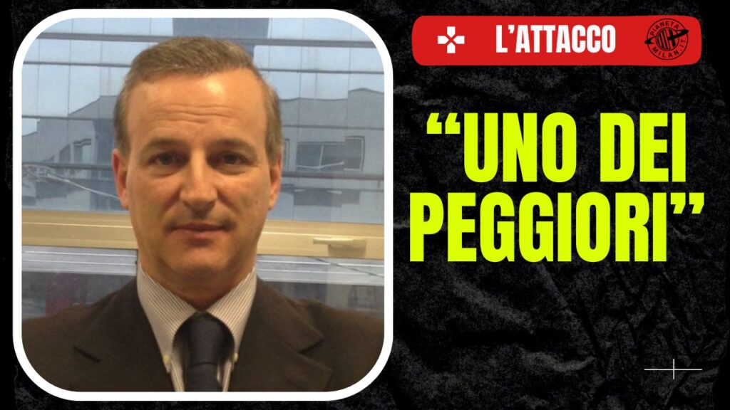 Fabio Ravezzani contro l'attaccante del Milan (getty images)