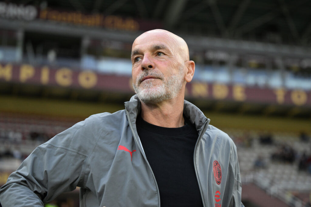 Stefano Pioli AC Milan Torino-Milan 3-1 Serie A 2023-2024