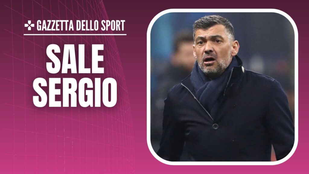 Panchina AC Milan Sérgio Conceição