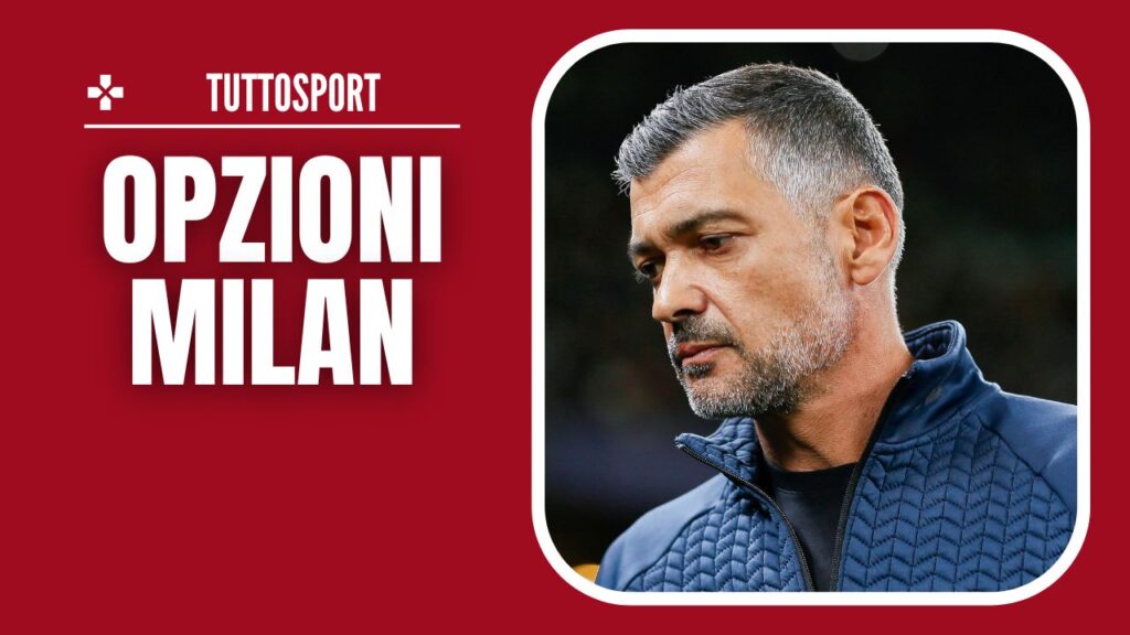 Allenatore AC Milan Sérgio Conceição