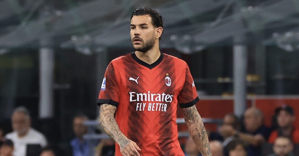 Theo Hernández AC Milan Milan-Cagliari 5-1 Serie A 2023-2024
