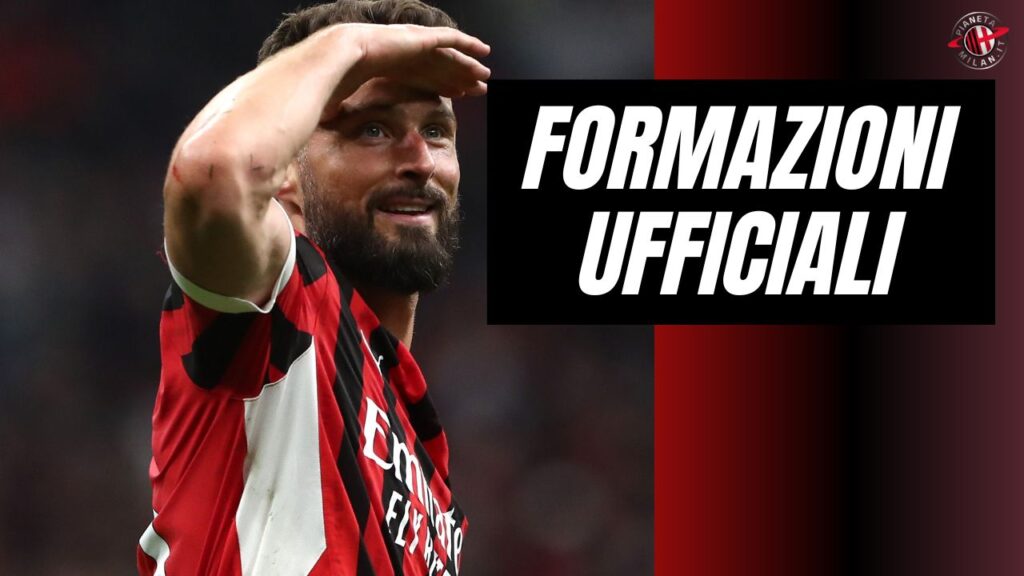 Formazioni ufficiali amichevole Milan-Roma Serie A 2023-2024