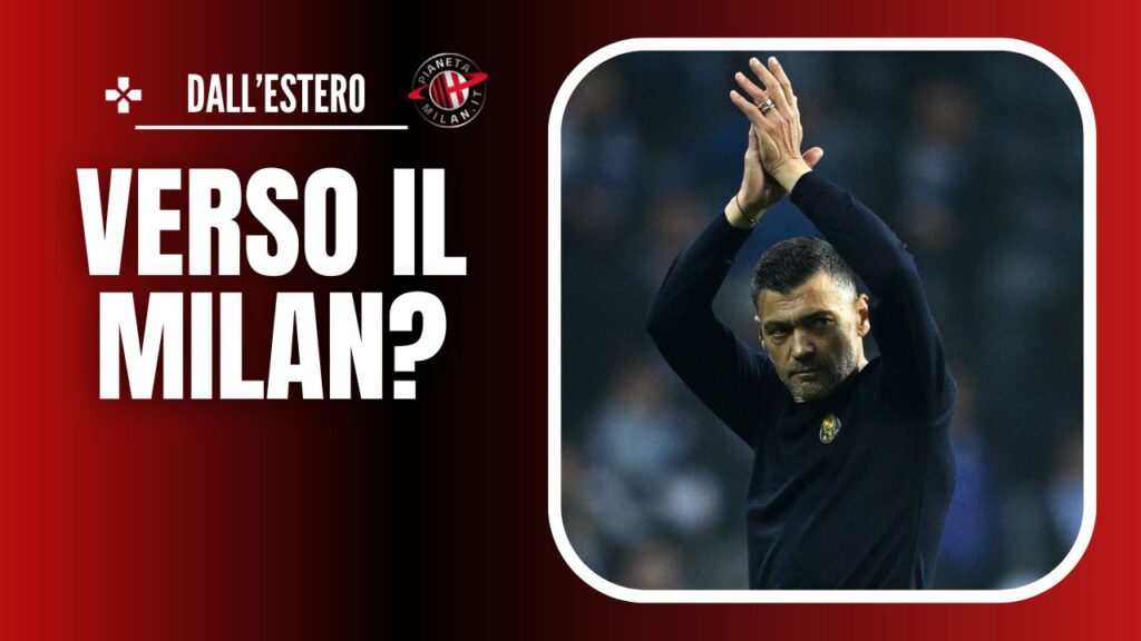 Allenatore AC Milan Sérgio Conceicao