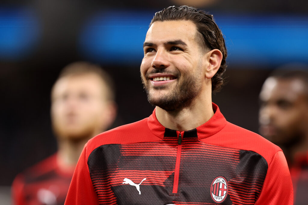 Theo Hernández AC Milan Milan-Roma amichevole