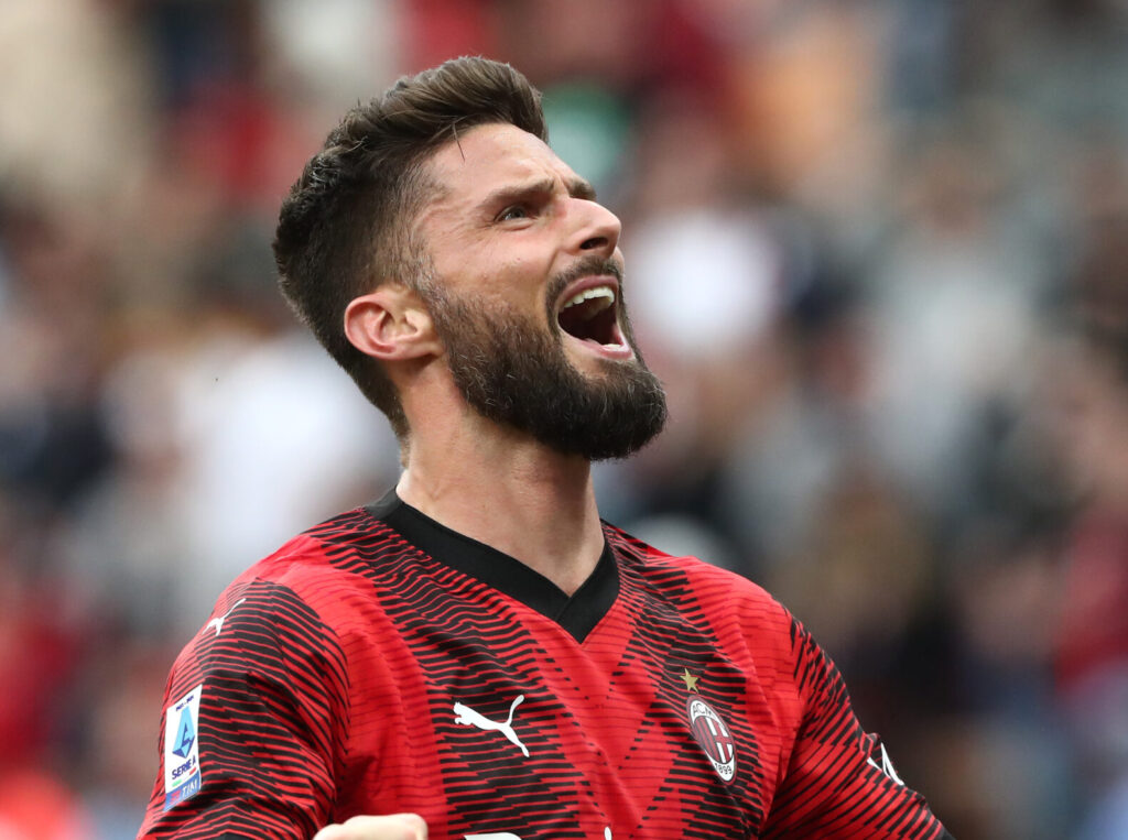 Olivier Giroud Milan-Genoa 3-3 Serie A News 2023-24