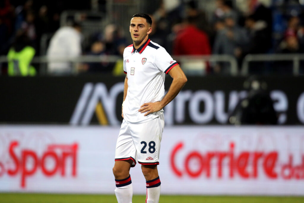 Gabriele Zappa, calciatore del Cagliari (getty images)