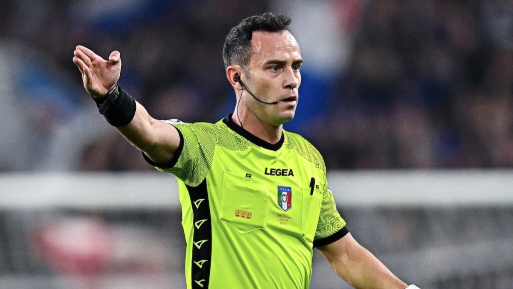 arbitro Ermanno Feliciani Serie A 2023-2024